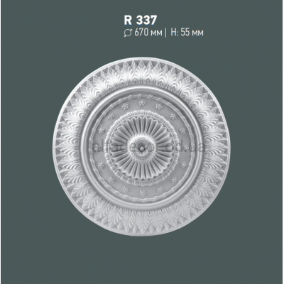Розетка стельова Gaudi Decor R 337 купити в Одесі