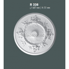Розетка потолочная Gaudi Decor R 338