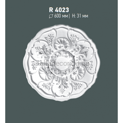Розетка стельова Gaudi Decor R 4023 купити в Одесі
