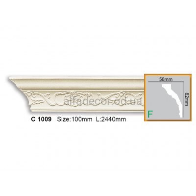 Карниз Gaudi Decor C 1009 (2.44м) купить в Одессе