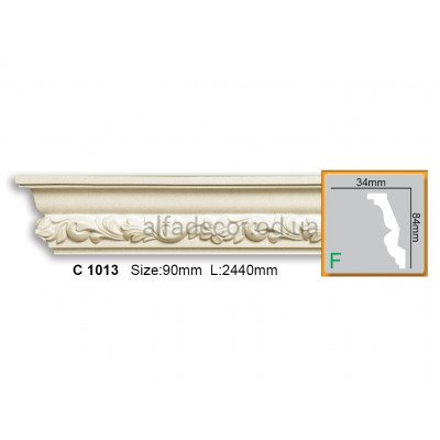 Карниз гибкий Gaudi Decor C 1013 (2.44м) купить в Одессе