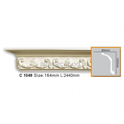 Карниз Gaudi Decor C 1049 (2.44м) купить в Одессе