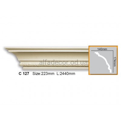Карниз Gaudi Decor C 127 (2.44м) купить в Одессе