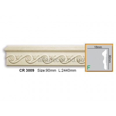 Молдинг гибкий Gaudi Decor CR 3009 (2.44м) купить в Одессе