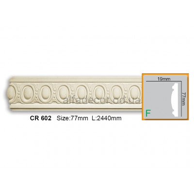 Молдинг гибкий Gaudi Decor CR 602 (2.44м) купить в Одессе