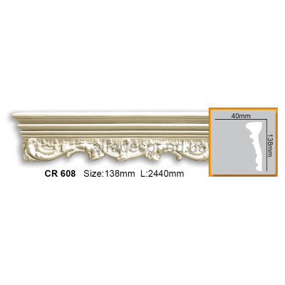 Молдинг Gaudi Decor CR 608 (2.44м) купить в Одессе