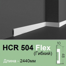 Плінтус гнучкий HCR 504 Flex (2.00м) Grand Decor