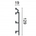 Плінтус гнучкий HCR 509 Flex (2.00м) Grand Decor купити в Одесі