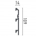 Плінтус гнучкий HCR 512 Flex (2.00м) Grand Decor купити в Одесі