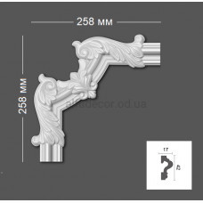 Кут до молдінгу полімерному HCR 517-2 Grand Decor