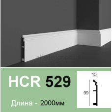 Плінтус полімерний HCR 529 (2.00м) Grand Decor