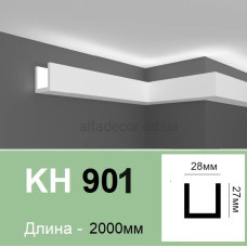 Карниз полимерный для LED освещения KH 901 Grand Decor