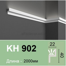 Карниз для підсвічування полімерний KH 902 (2.00м) Grand Decor