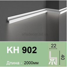 Карниз для підсвічування полімерний KH 902 (2.00м) Grand Decor