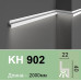 Карниз для підсвічування полімерний KH 902 (2.00м) Grand Decor купити в Одесі Карниз для підсвічування полімерний KH 902 (2.00м) Grand Decor купити в Одесі