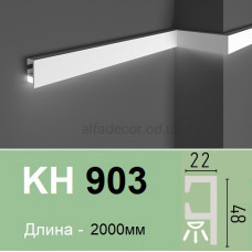 Карниз для підсвічування полімерний KH 903 Grand Decor