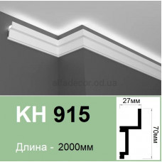 Карниз для підсвічування полімерний KH 915 (2.00м) Grand Decor