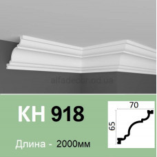 Карниз(плінтус) для стелі полімерний KH 918 Grand Decor
