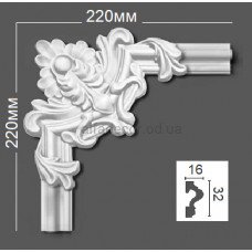 Кут до молдінгу полімерному HCR 502-2 Grand Decor