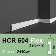 Плінтус гнучкий HCR 504 Flex (2.00м) Grand Decor