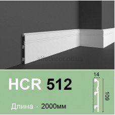 Плінтус полімерний HCR 512 (2.00м) Grand Decor