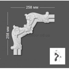 Кут до молдінгу полімерному HCR 517-2 Grand Decor
