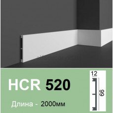 Плінтус полімерний HCR 520 (2.00м) Grand Decor