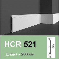 Плінтус полімерний HCR 521 (2.00м) Grand Decor