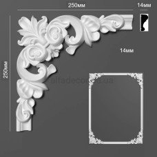 Кут до молдингу полімерному HCR 522-2 Grand Decor Кут до молдингу полімерному HCR 522-2 Grand Decor