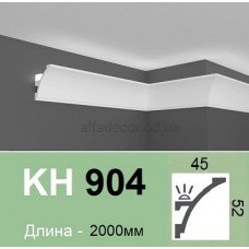 Карниз для підсвічування полімерний KH 904 (2.00м) Grand Decor Карниз для підсвічування полімерний KH 904 (2.00м) Grand Decor