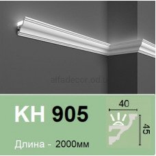 Карниз для підсвічування полімерний KH 905 (2.00м) Grand Decor