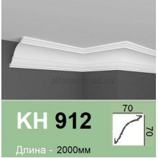 Карниз(плінтус) для стелі полімерний KH 912 (2.00м) Grand Decor