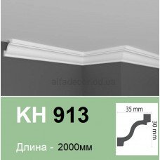 Карниз(плінтус) для стелі полімерний KH 913 (2.00м) Grand Decor