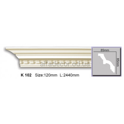 Карниз (2.44м) Harmony Decor K 102 купить в Одессе