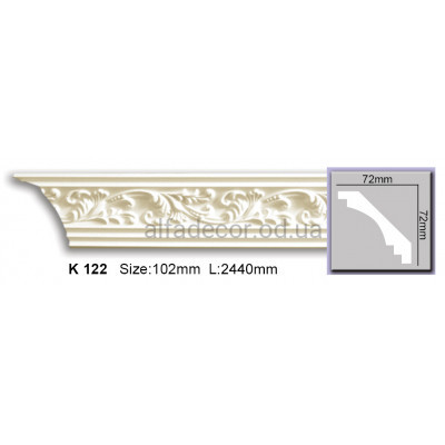Карниз (2.44м) Harmony Decor K 122 купити в Одесі
