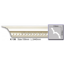 Карниз (2.44м) Harmony Decor K 136