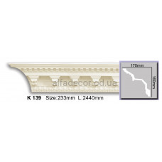 Карниз (2.44м) Harmony Decor K 139