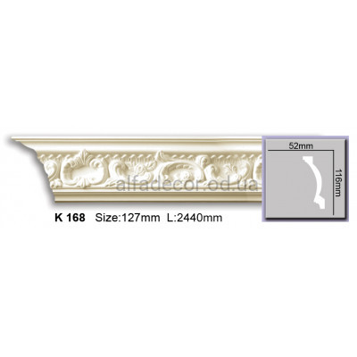 Карниз (2.44м) Harmony Decor K 168 купити в Одесі