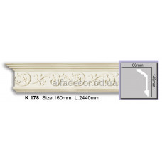 Карниз гнучкий (2.44м) Harmony Decor K 178