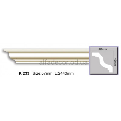 Карниз (2.44м) Harmony Decor K 233 купити в Одесі