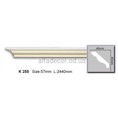Карниз (2.44м) Harmony Decor K 255 купити в Одесі