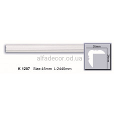 Карниз(кут) поліуретановий (2.44м) Harmony Decor K 1207