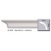 Карниз полиуретановый гладкий (2.44м) Harmony Decor K 1211 купить в Одессе