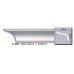 Карниз полиуретановый гладкий (2.44м) Harmony Decor K 209 купить в Одессе