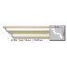Карниз полиуретановый гладкий (2.44м) Harmony Decor K 216 купить в Одессе