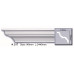 Карниз полиуретановый гладкий (2.44м) Harmony Decor K 217 купить в Одессе