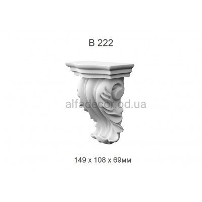 Консоль поліуретанова Harmony Decor B 222 купити в Одесі