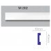 Молдинг поліуретановий гладкий (2.44м) Harmony Decor M 202 купити в Одесі