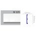 Молдинг(плінтус) поліуретановий гнучкий (2.44м) Harmony Decor M 225 Flexi купити в Одесі