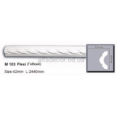 Молдинг полиуретановый гибкий (2.44м) Harmony Decor M 103 Flexi